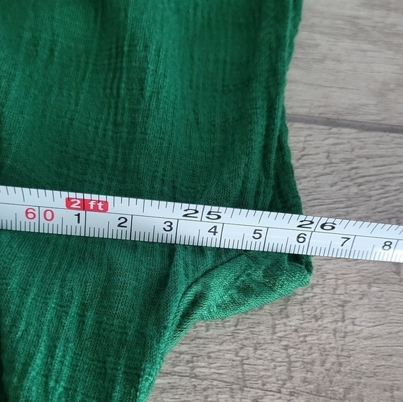 Max Studio Tied Cold Shoulder Textured Top Size 2X - Picture 6 of 8